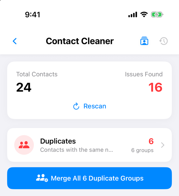 Phone Diet contact cleaner